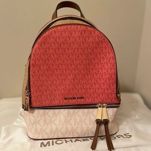 Micheal Kors Rhea Zip Backpack with Tags